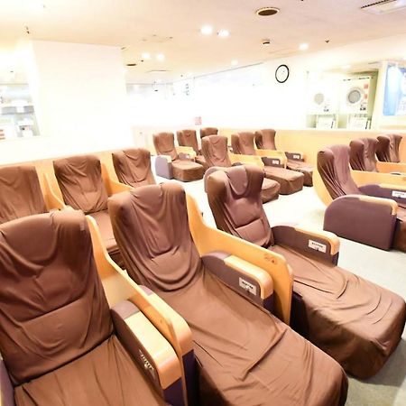 Capsule Hotel Asahi Plaza Shinsaibashi Osaca Exterior foto