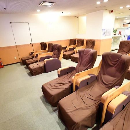 Capsule Hotel Asahi Plaza Shinsaibashi Osaca Exterior foto